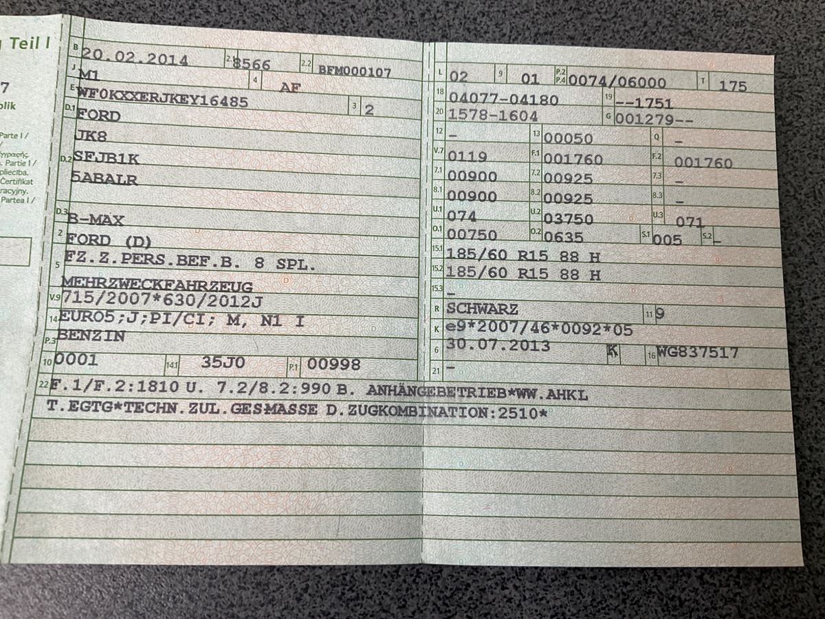 Ford B-Max 1.0 EcoBoost Trend