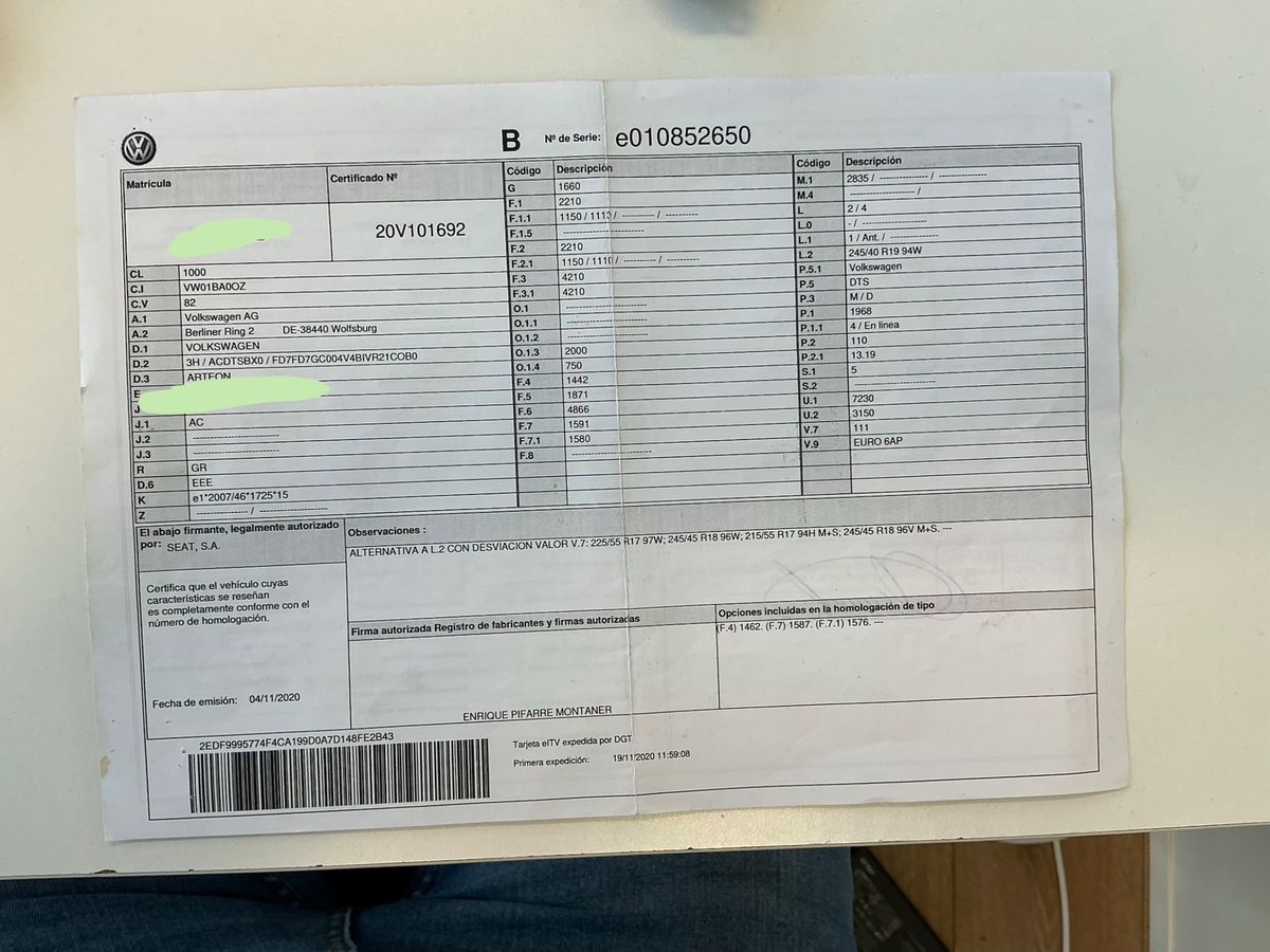 Volkswagen Arteon d'occasion