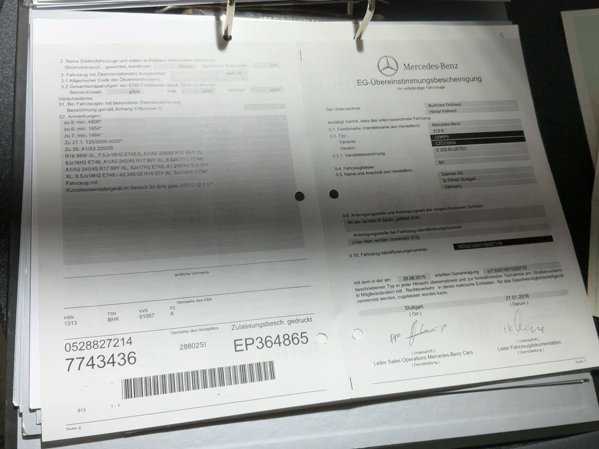 Mercedes-Benz E-Klasse d'occasion