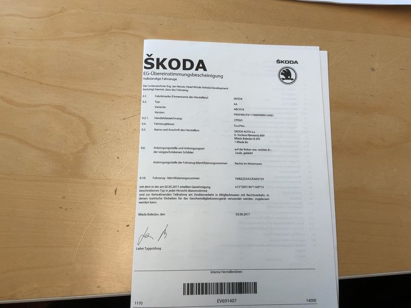 Skoda Citigo 1.0 MPI Fun — zdjęcie 16