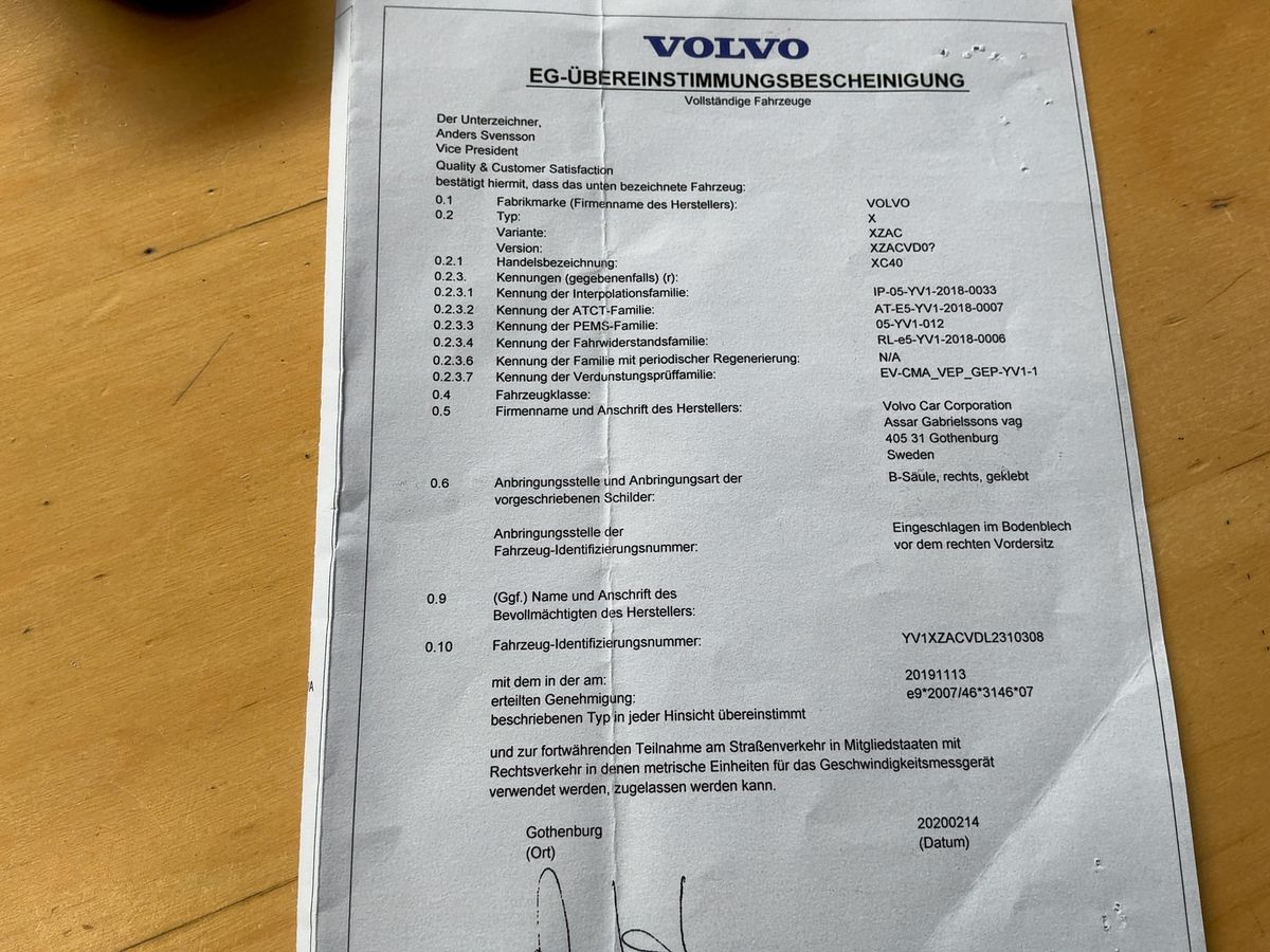 Volvo XC40 d'occasion