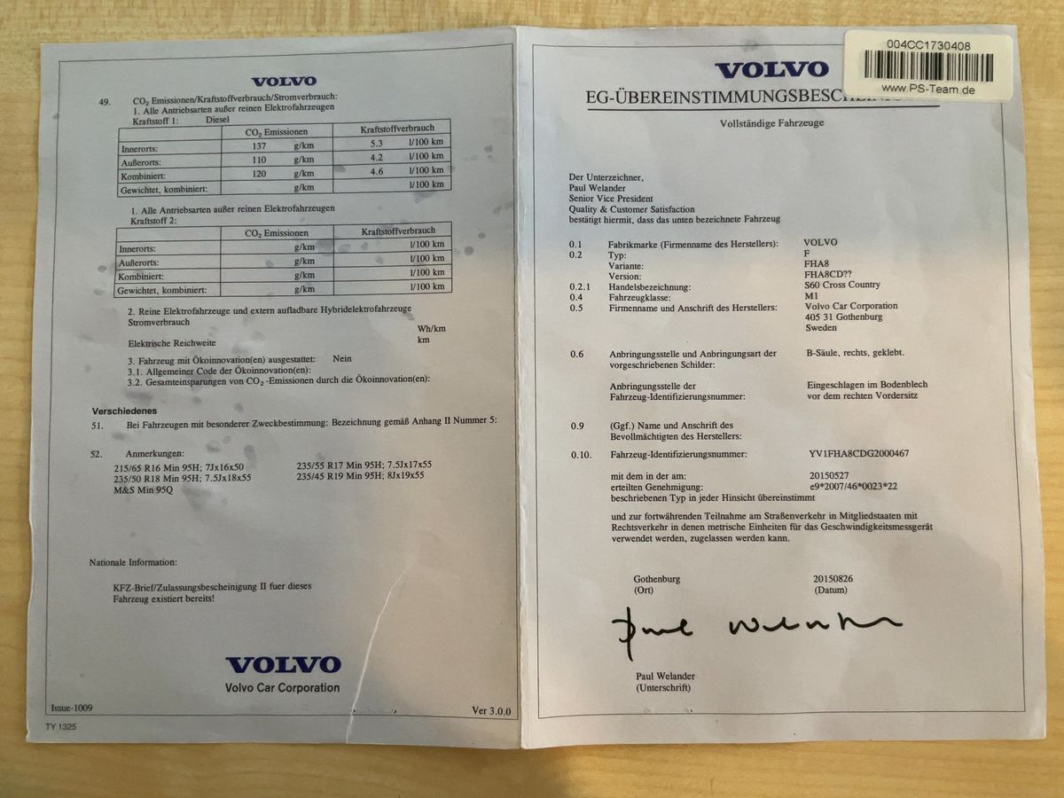 Volvo S60 d'occasion