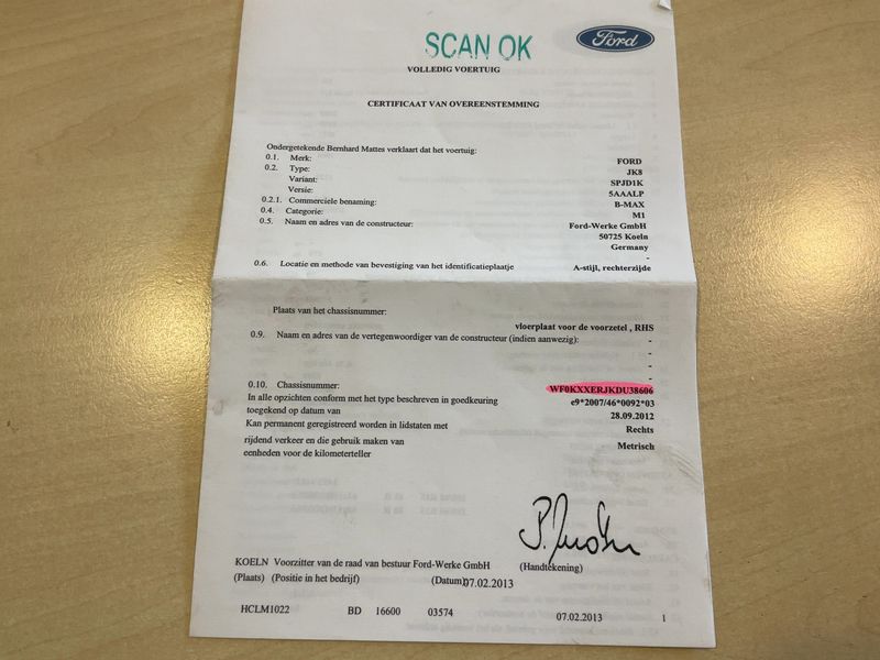 Ford B-Max 1.4 Trend — zdjęcie 16