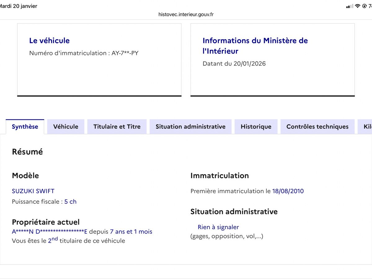 Suzuki Swift d'occasion