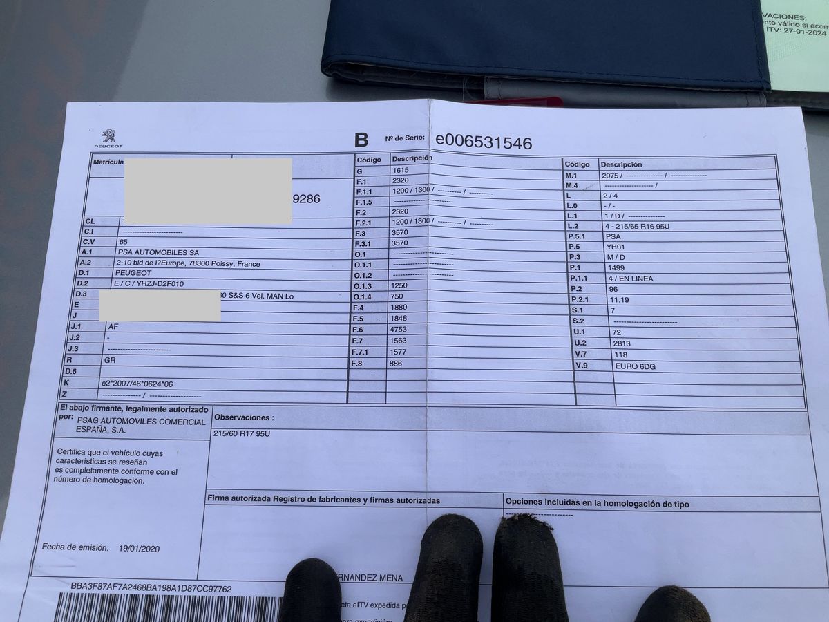 Peugeot Rifter d'occasion