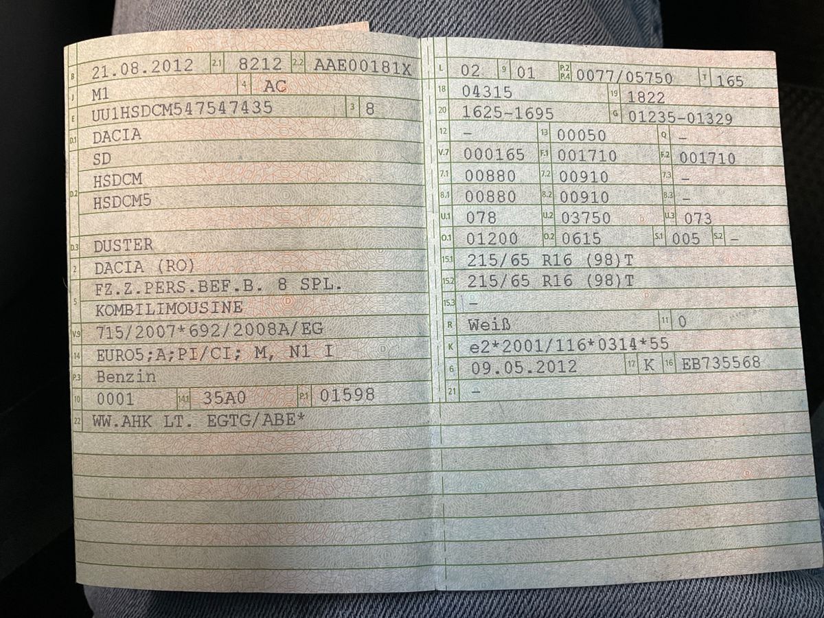 Dacia Duster d'occasion