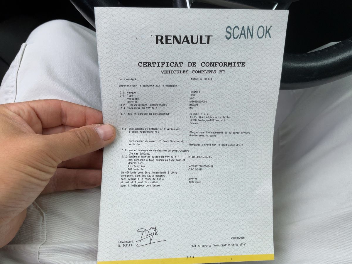 Renault Megane d'occasion
