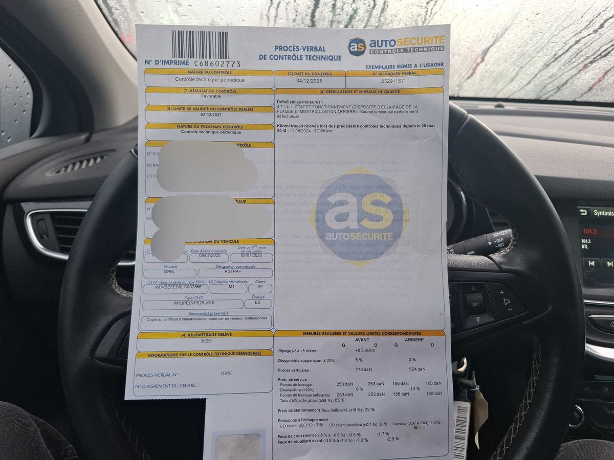 Opel Astra d'occasion