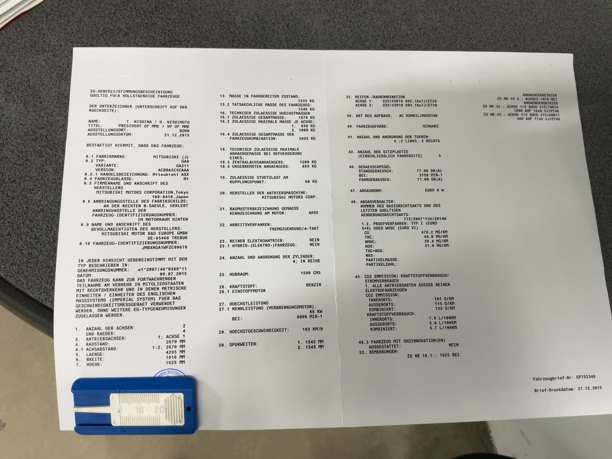 Mitsubishi ASX d'occasion