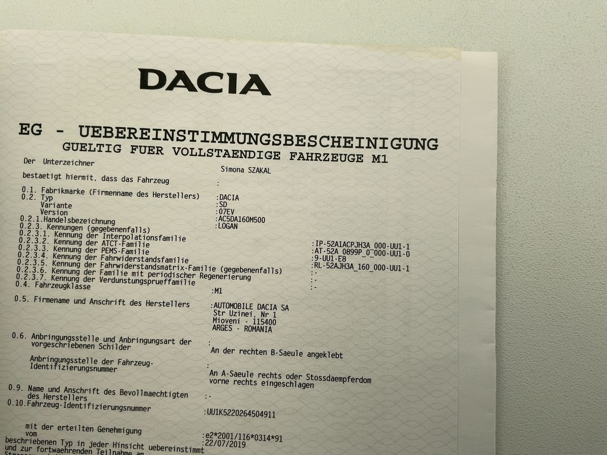 Dacia Logan d'occasion