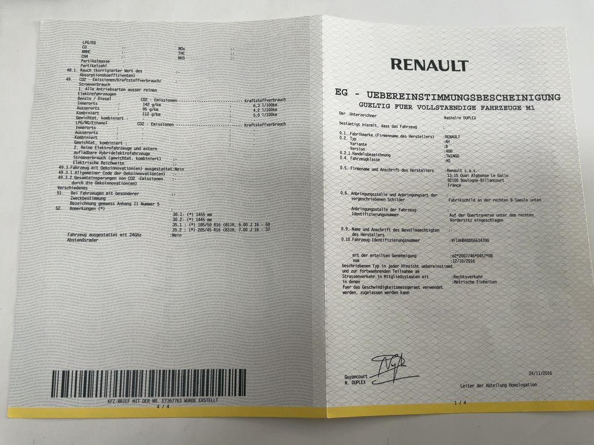 Renault Twingo d'occasion