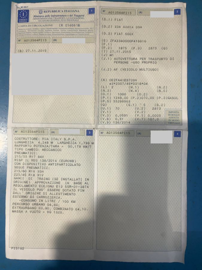 Fiat 500X d'occasion