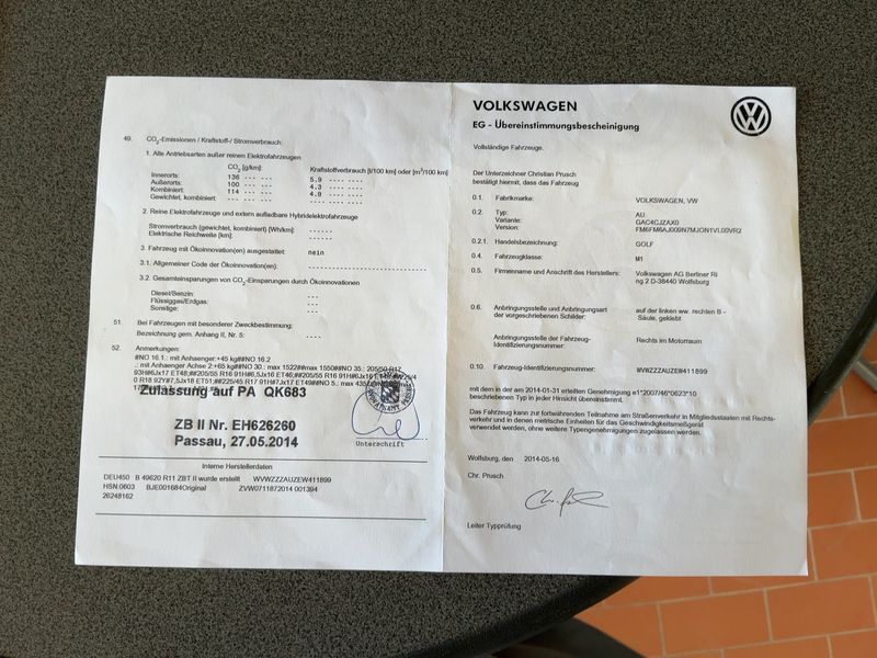 Volkswagen Golf VII 1.2 TSI Cup BlueMotion Tech — zdjęcie 16