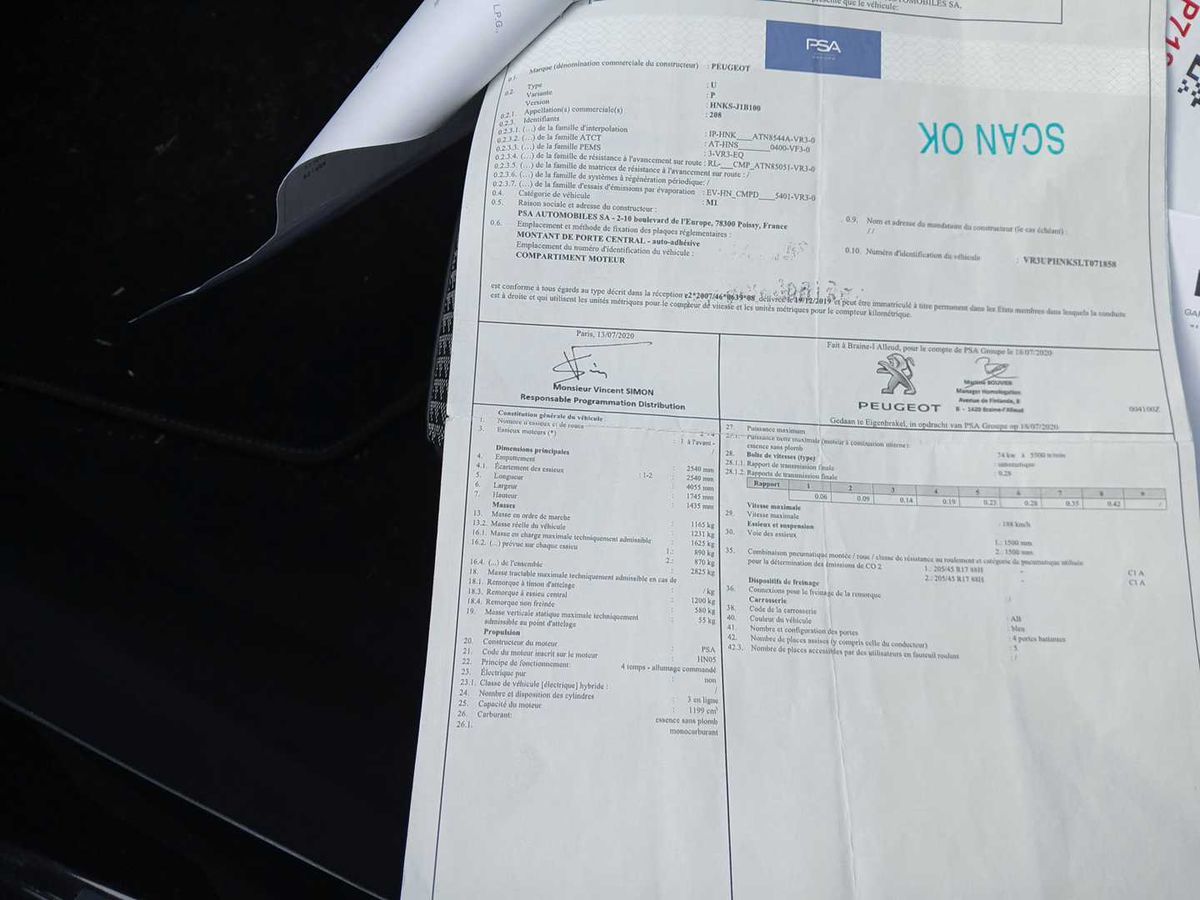 Peugeot 208 d'occasion