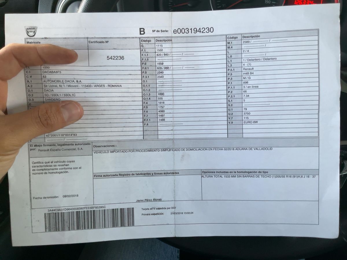 Dacia Sandero d'occasion