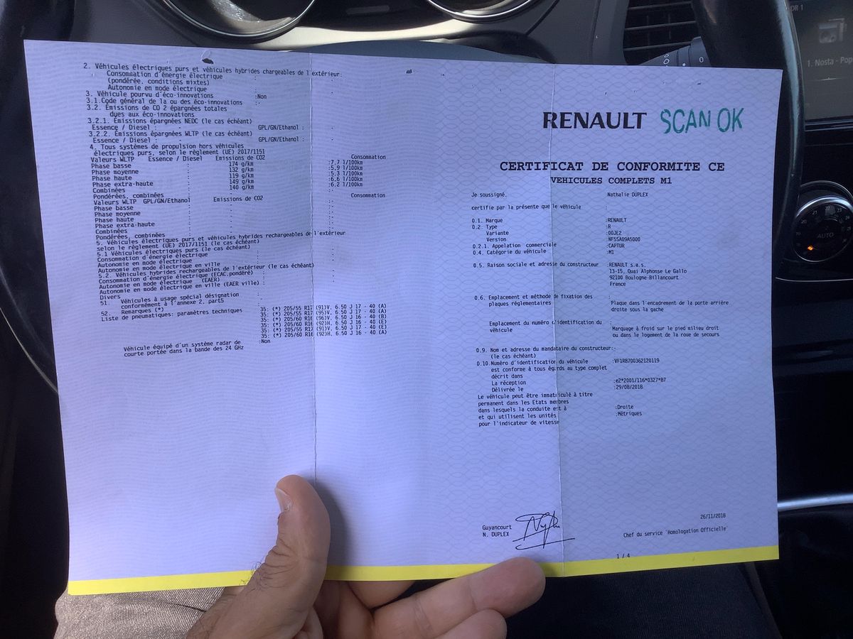 Renault Captur d'occasion