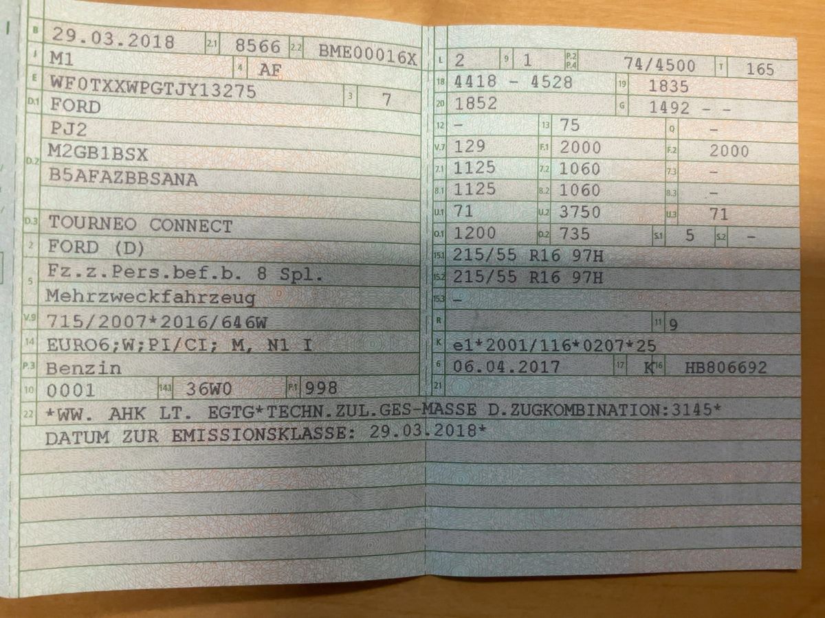 Ford Tourneo d'occasion