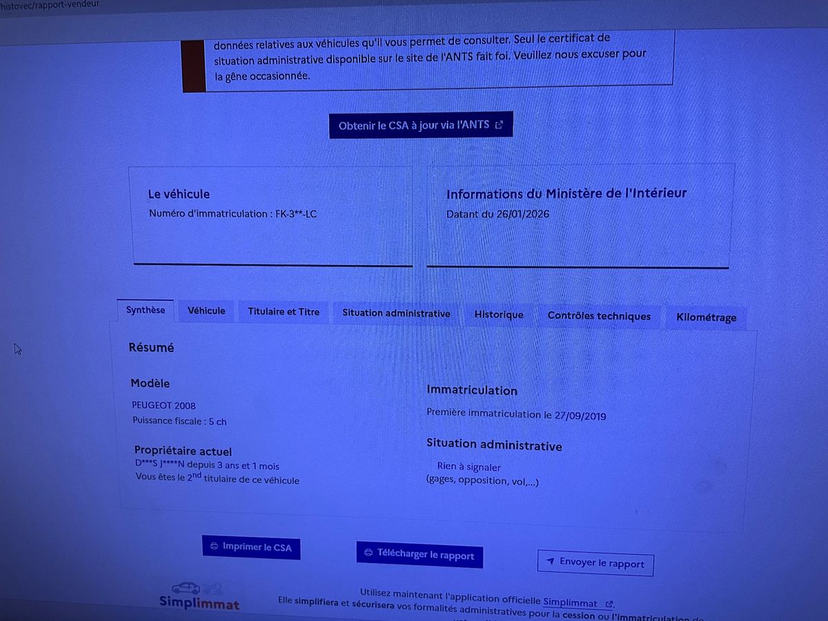 Peugeot 2008 d'occasion