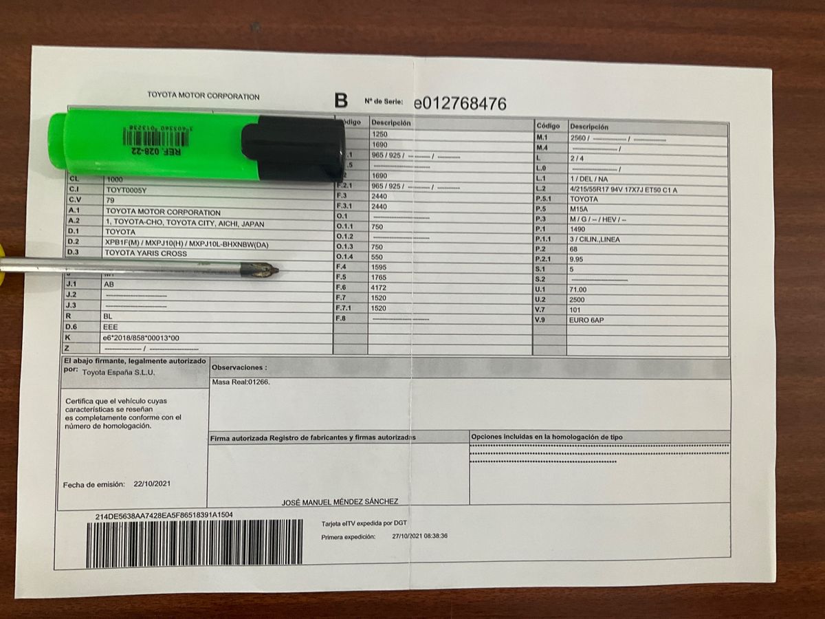 Toyota Yaris Cross 1.5 Hybrid 2WD Active Tech