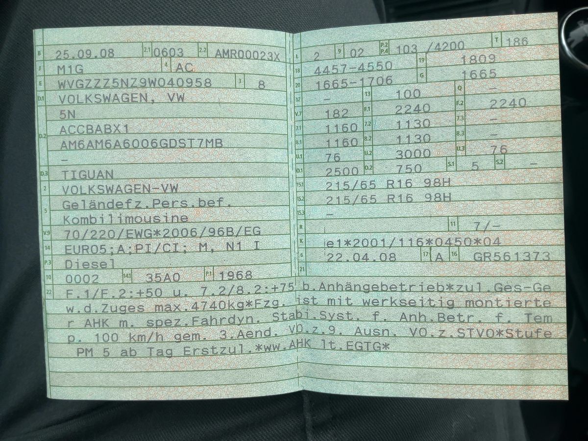 Volkswagen Tiguan 2.0 TDI Track & Field 4Motion