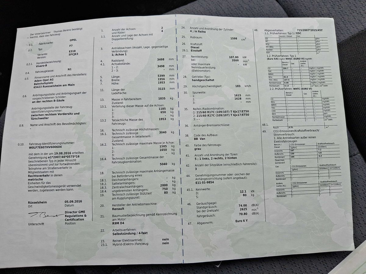 Opel Vivaro d'occasion