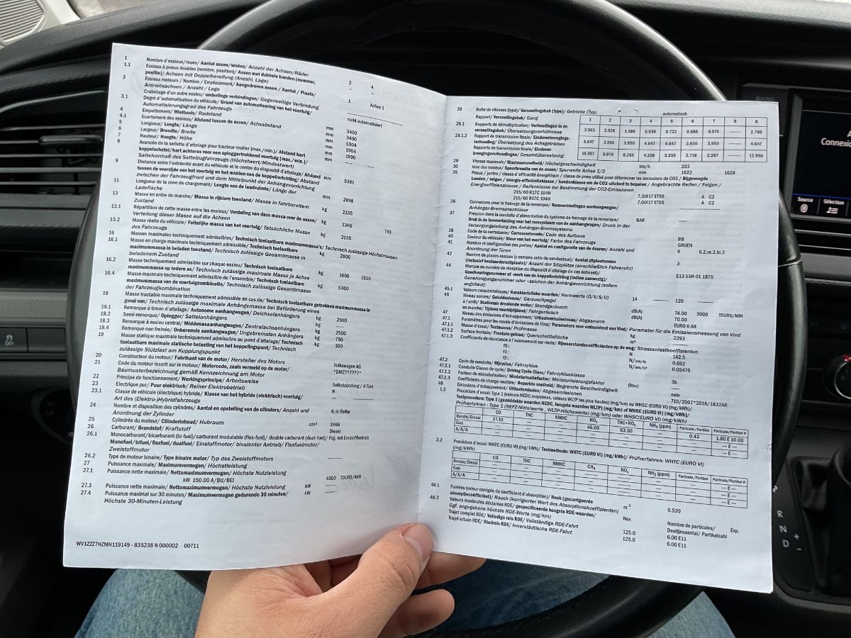 Volkswagen T6 Transporter 2.0 TDI Kasten lang FWD