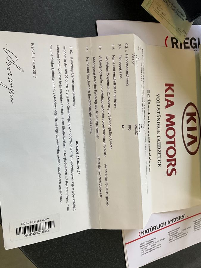 Kia Rio d'occasion