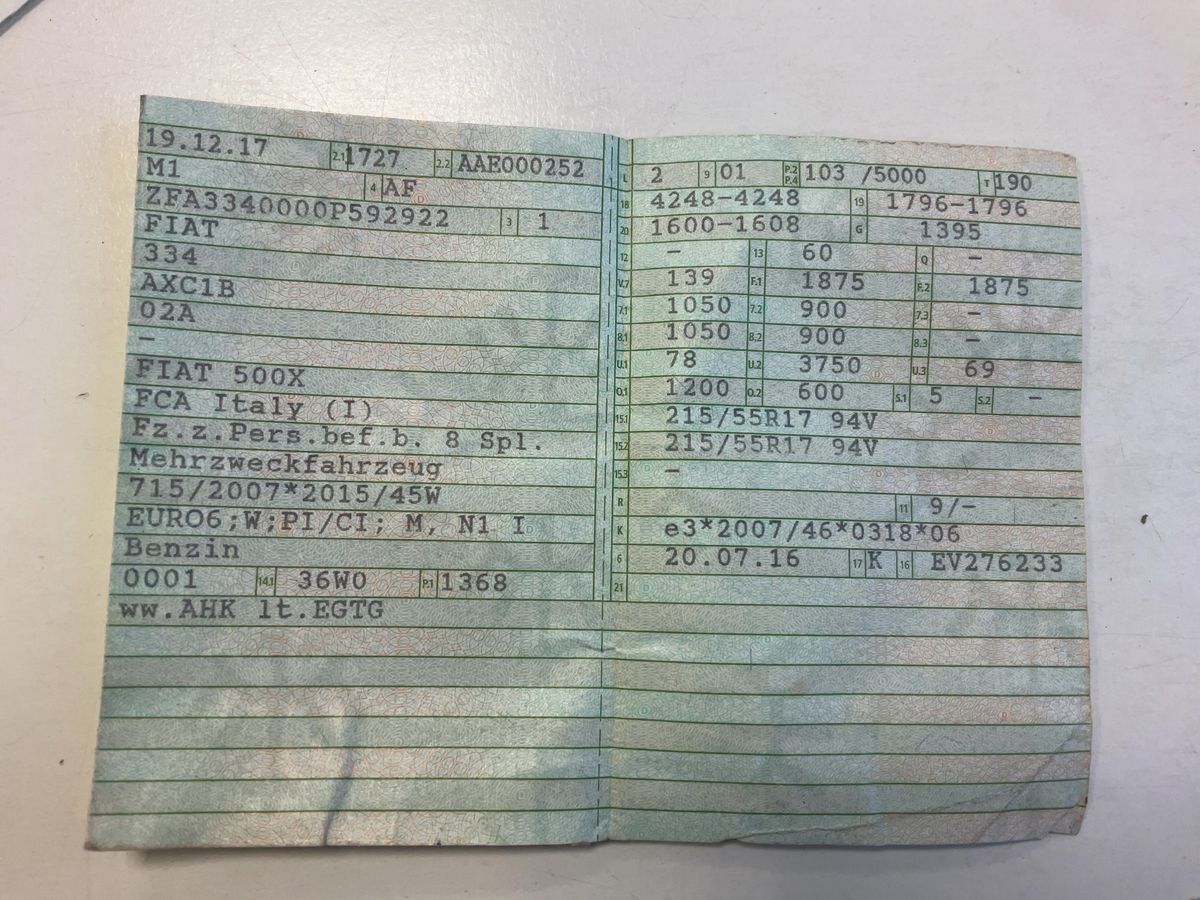 Fiat 500X d'occasion