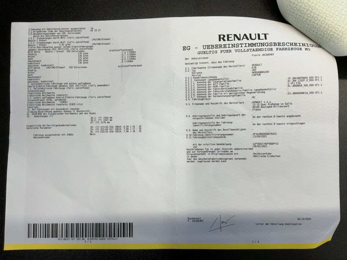 Renault Captur d'occasion