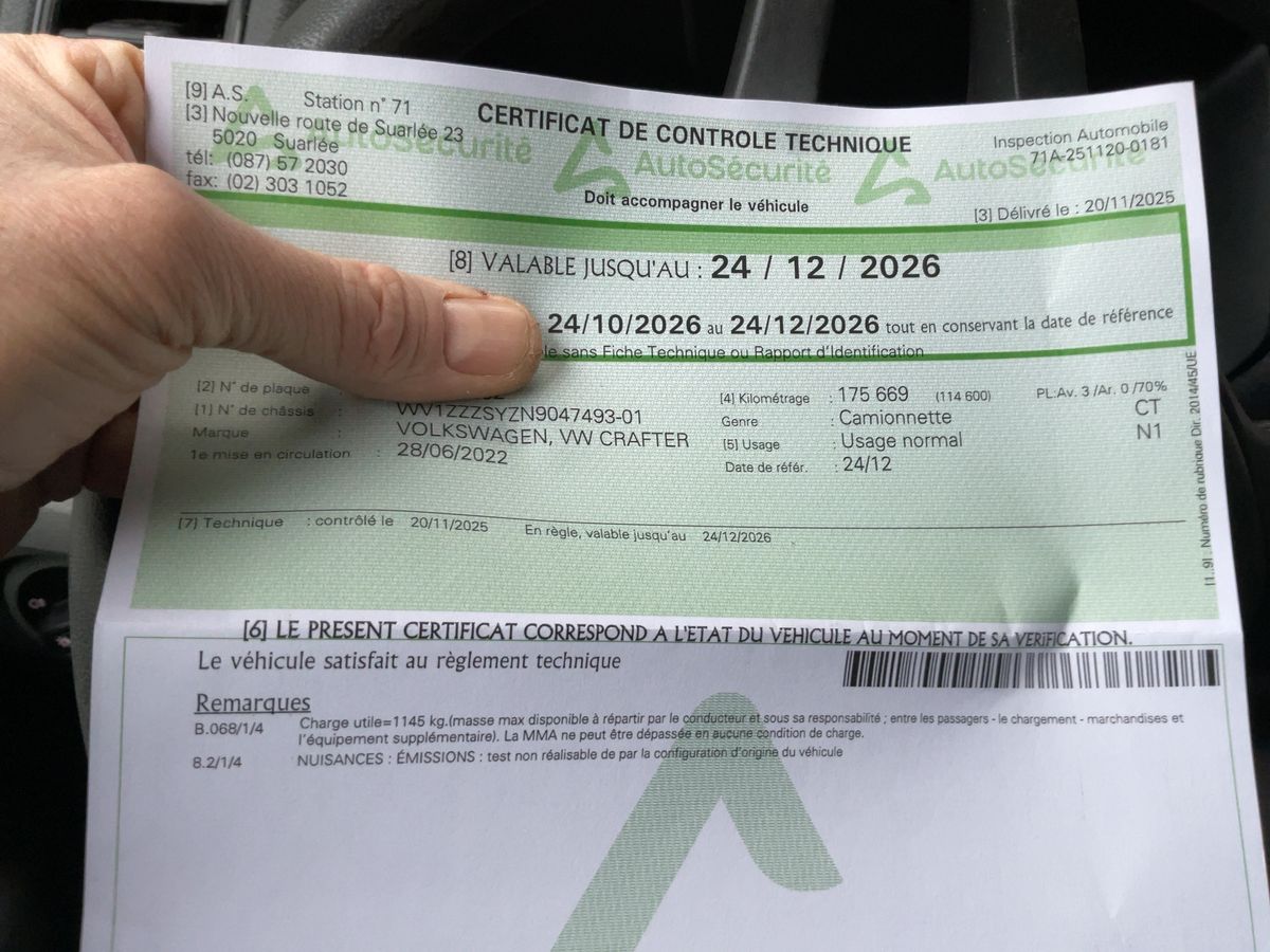 Volkswagen Crafter 2022 — photo 24