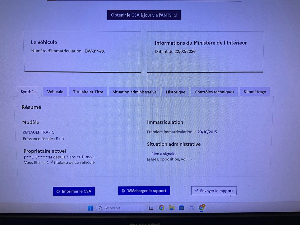 Renault Trafic d'occasion