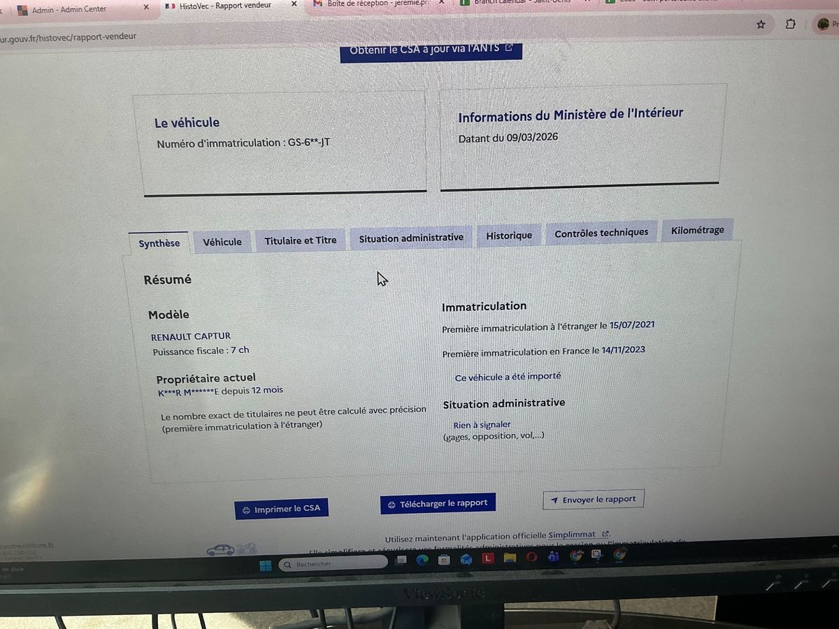 Renault Captur d'occasion