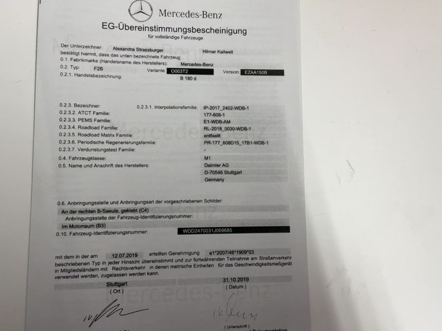 Mercedes-Benz B-Klasse d'occasion