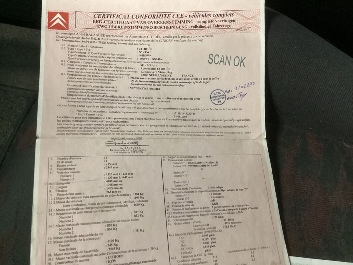 Citroen Xsara d'occasion