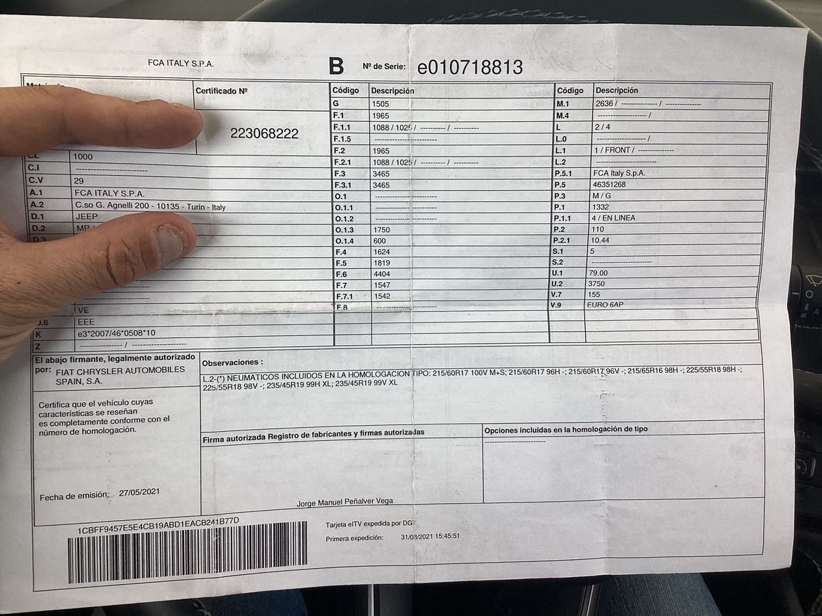 Jeep Compass d'occasion