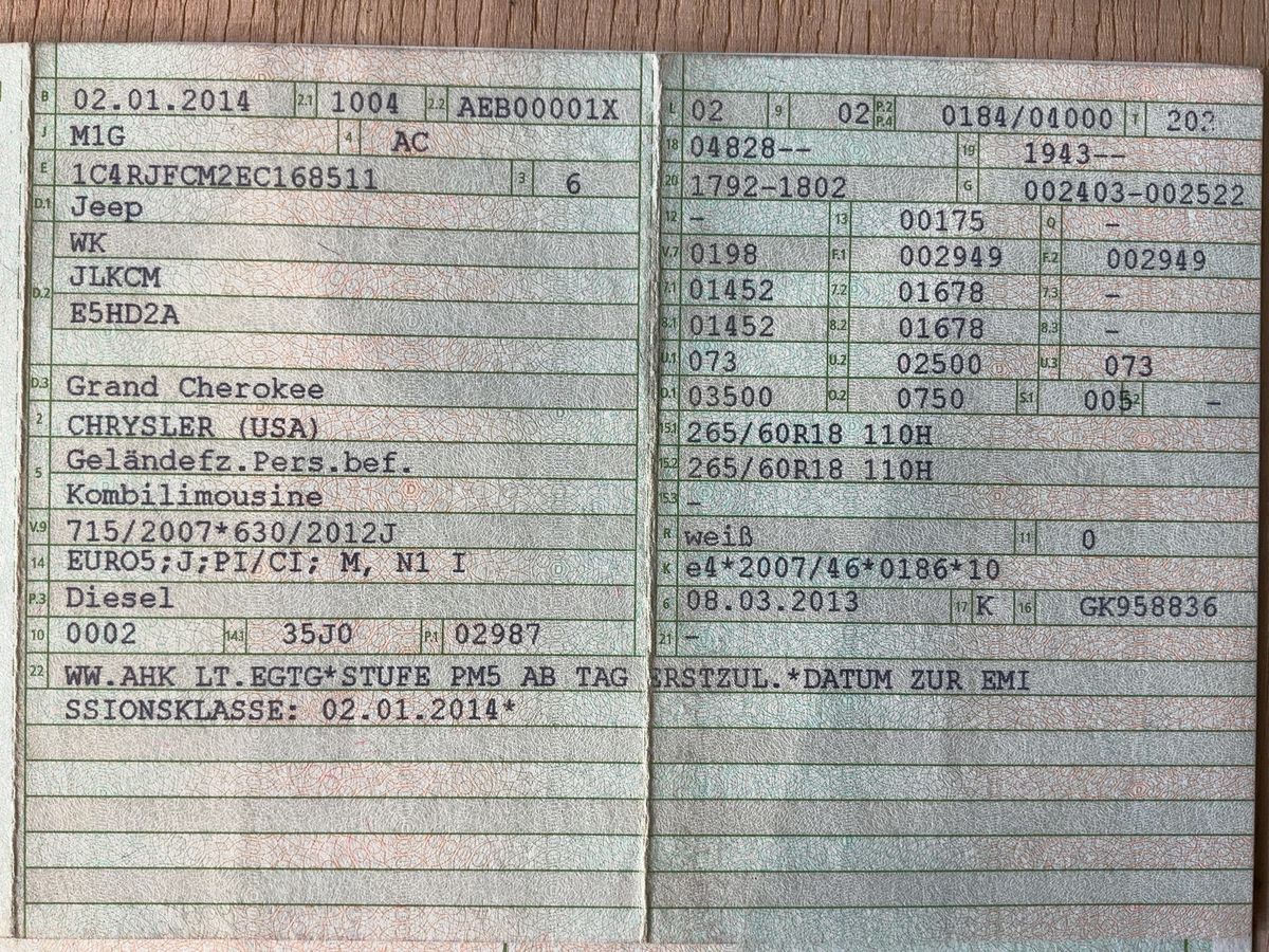 Jeep Grand d'occasion