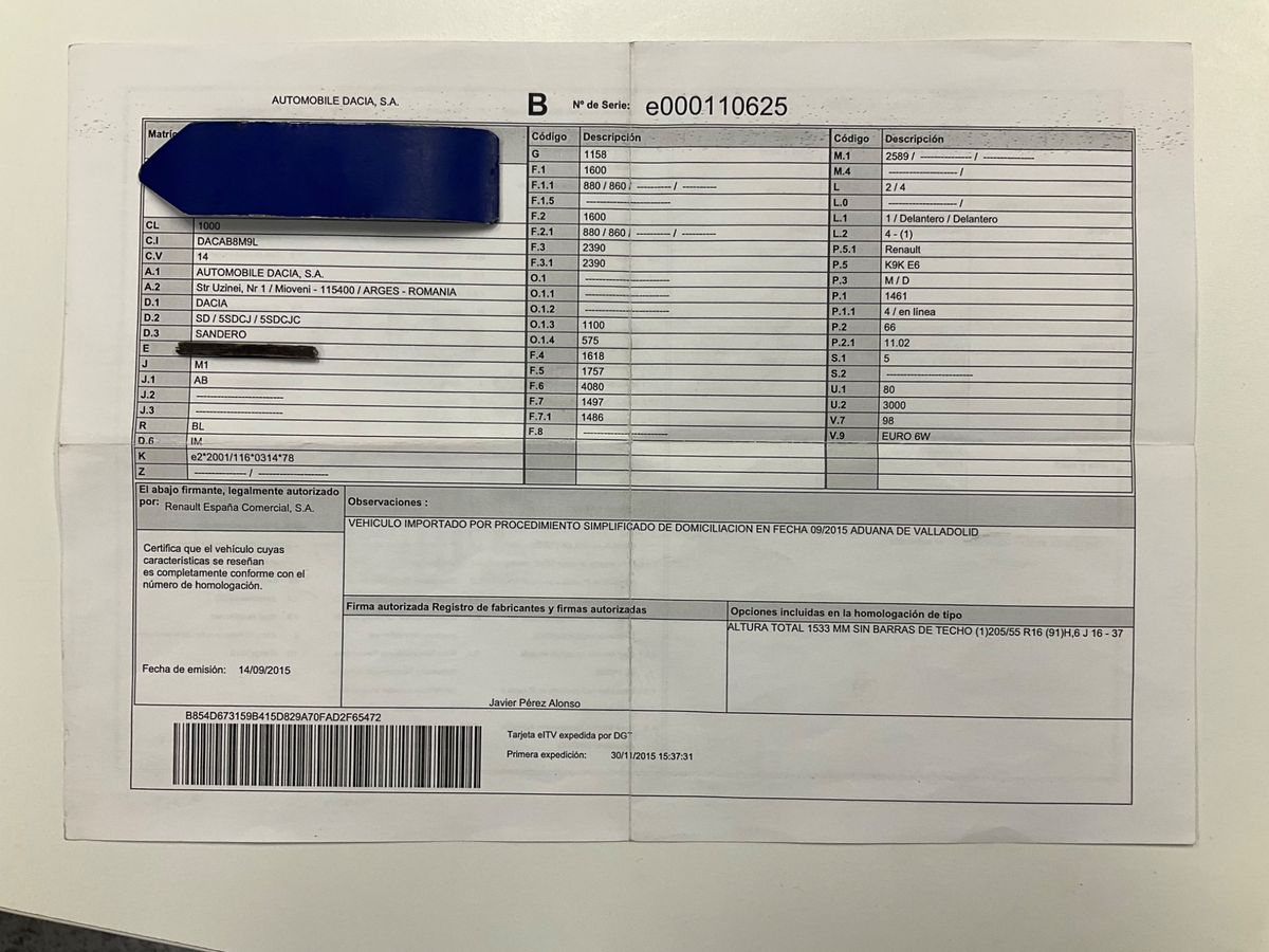 Dacia Sandero 1.5 dCi Stepway