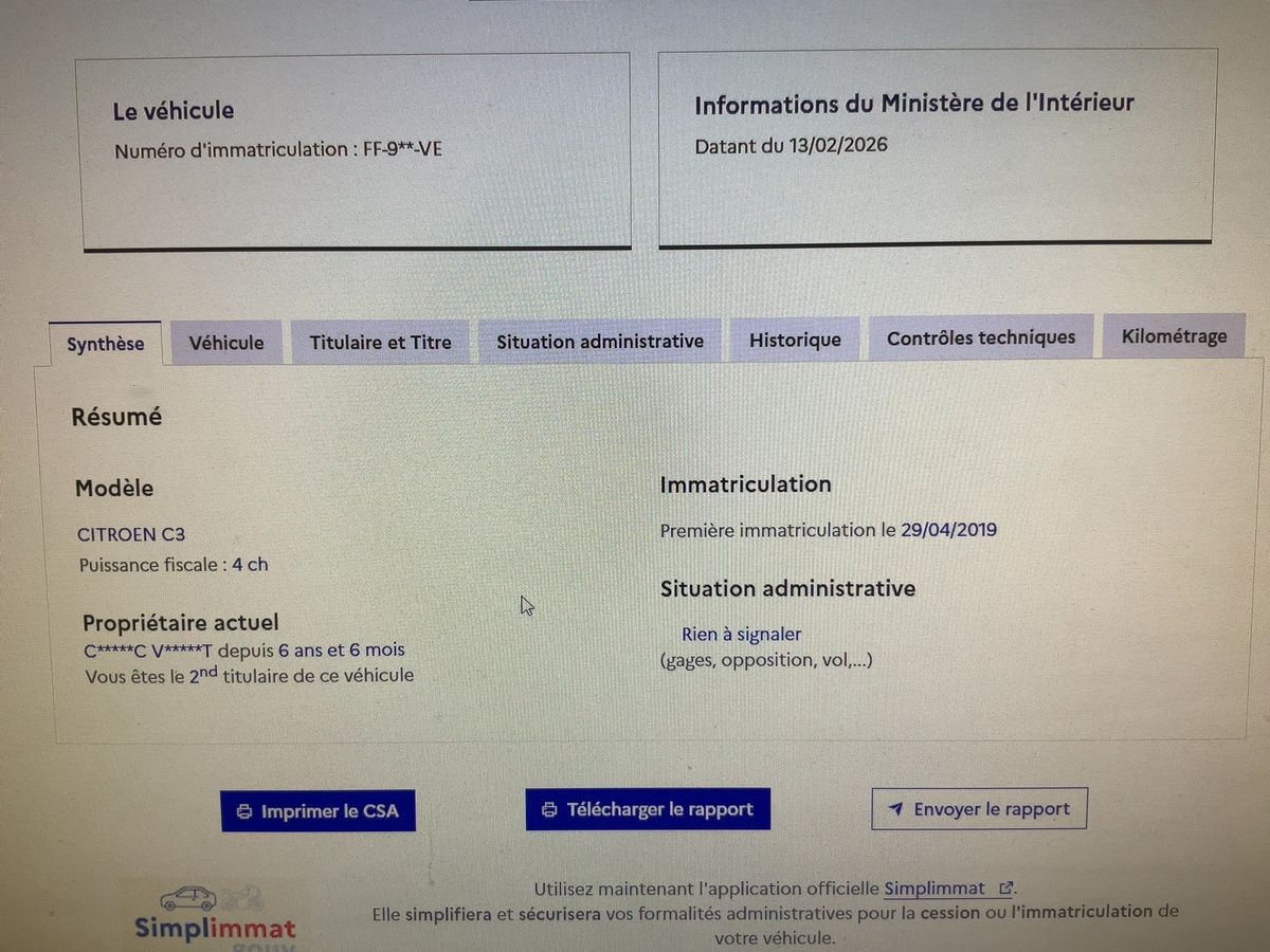 Citroen C3 d'occasion