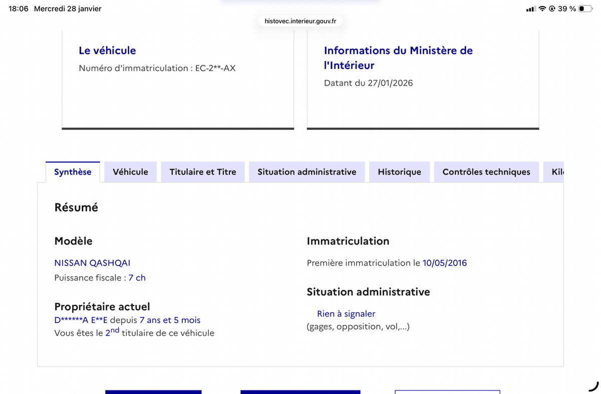 Nissan Qashqai d'occasion