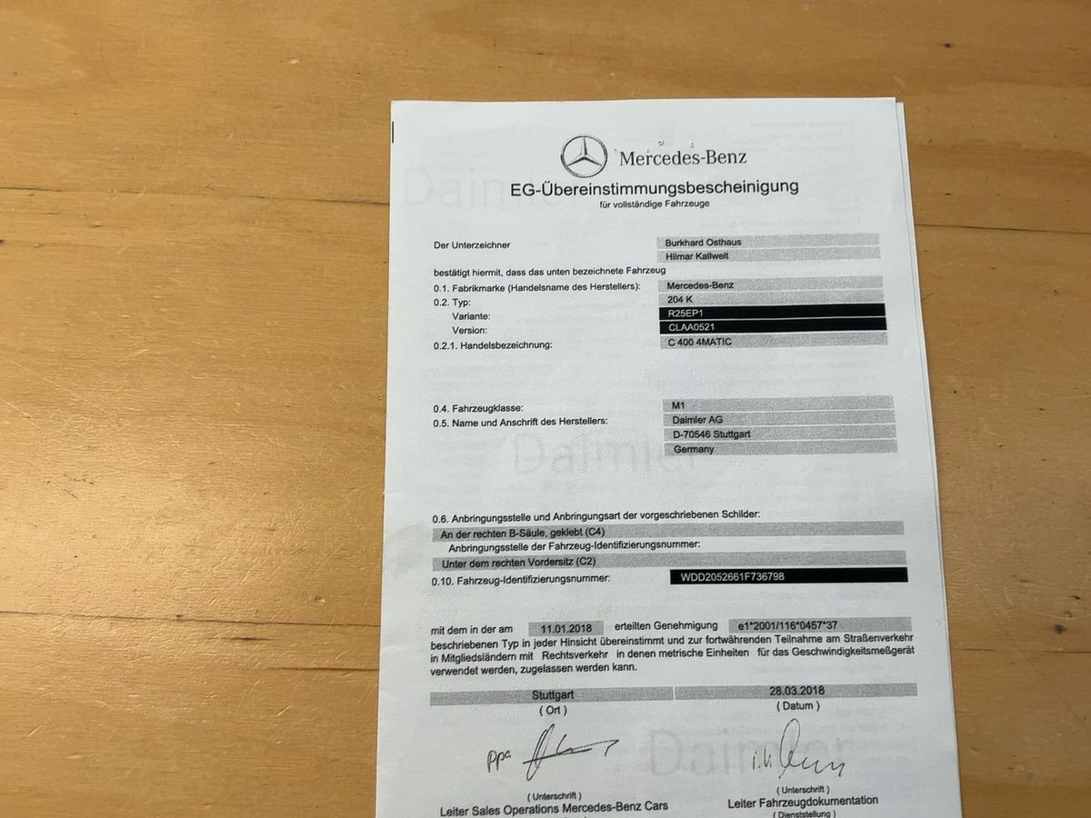 Mercedes-Benz C-Klasse C 400 T 4Matic Avantgarde