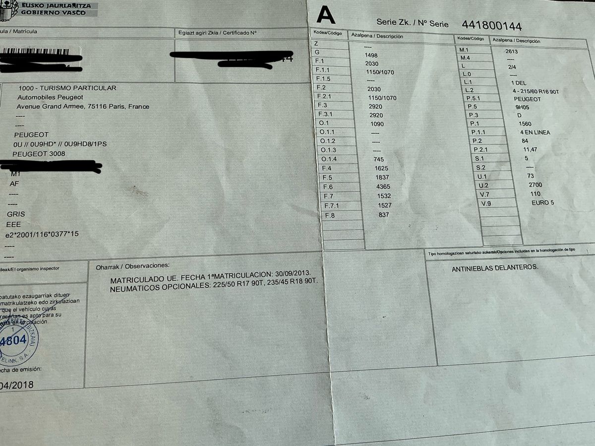 Peugeot 3008 d'occasion