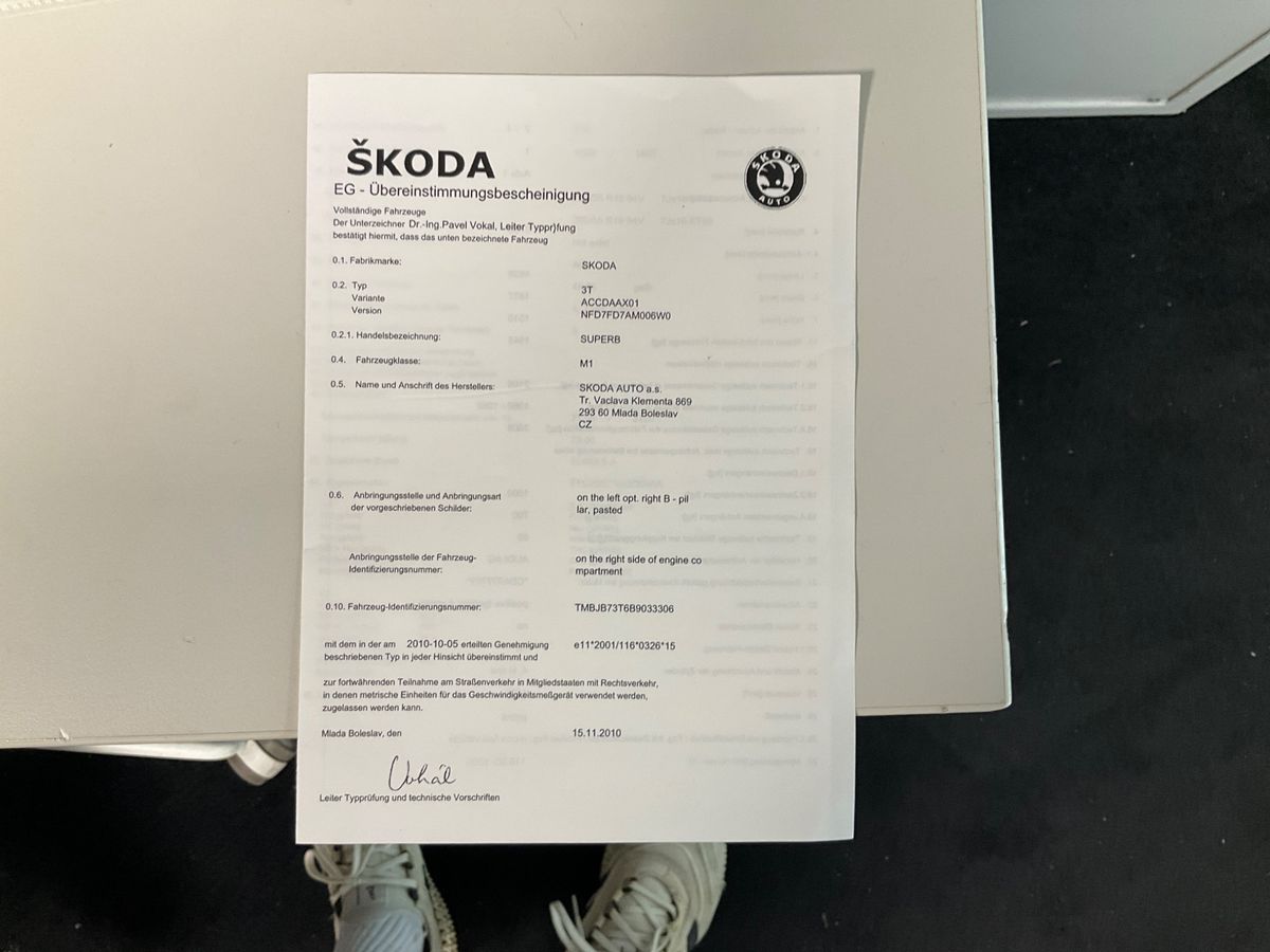 Skoda Superb d'occasion