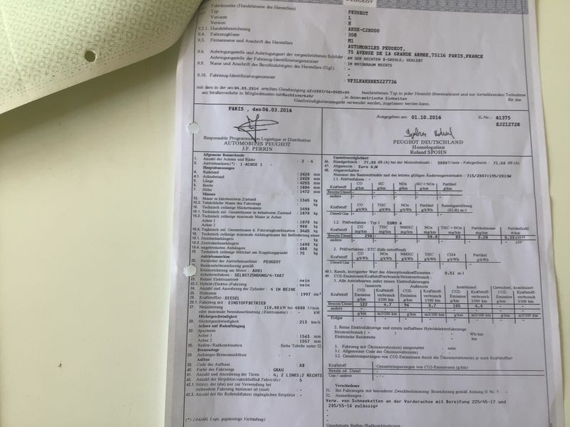 Peugeot 308 2.0 Blue-HDi Allure 2014 – снимка 22
