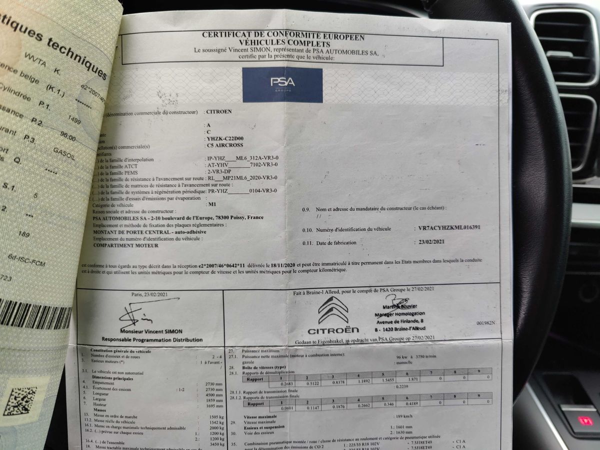 Citroen C5 d'occasion