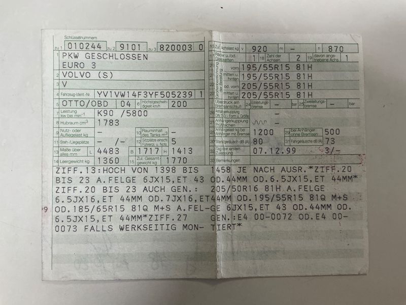 Volvo V40 1.8 1999 – снимка 5