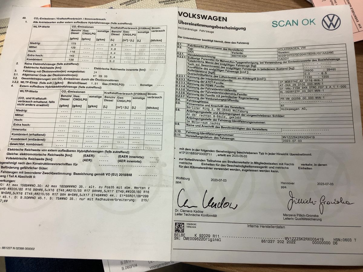 Volkswagen Caddy d'occasion