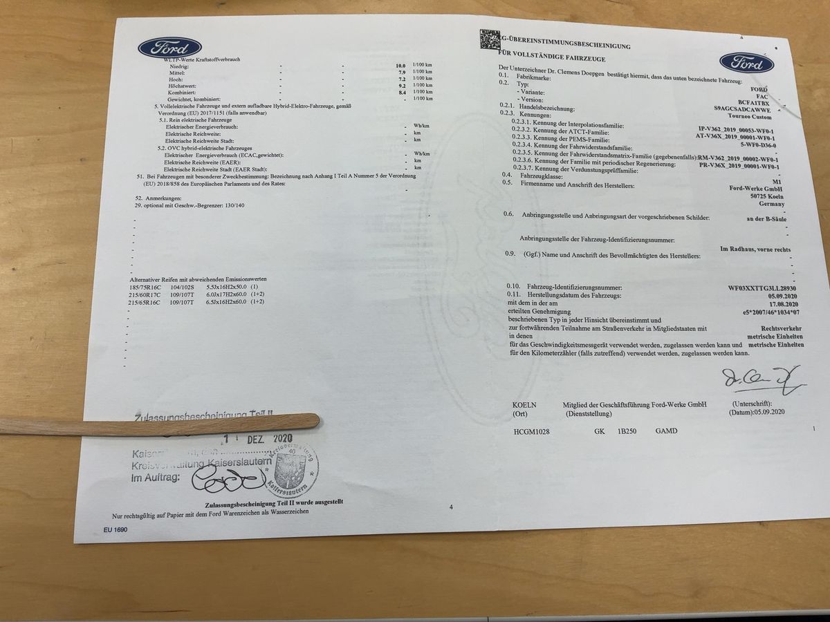 Ford Tourneo d'occasion