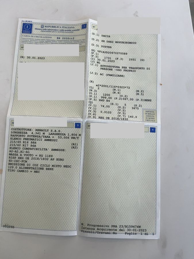 Dacia Duster d'occasion