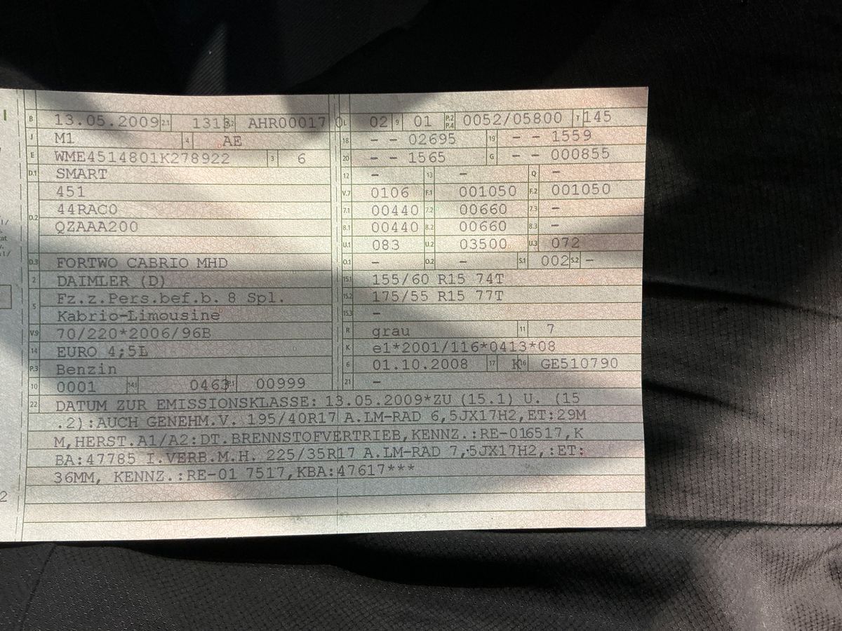 Smart fortwo 1.0 Micro Hybrid Drive pure