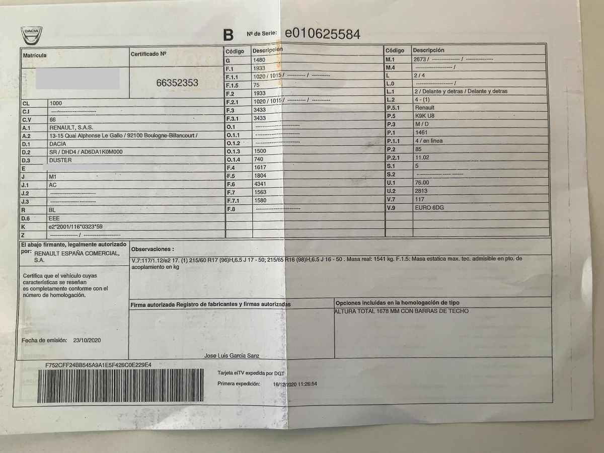 Dacia Duster d'occasion